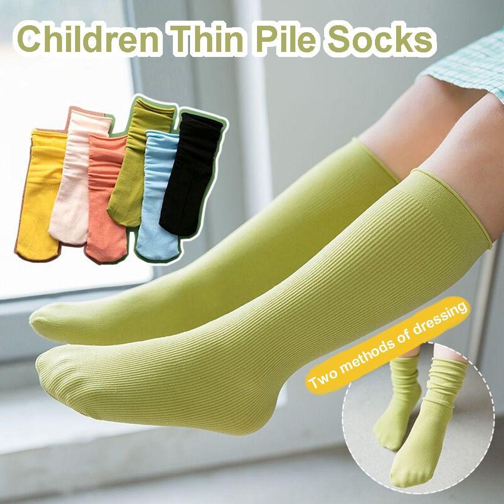 Baby Solid Color Non-Slip Toddler Socks – Thin Summer Style