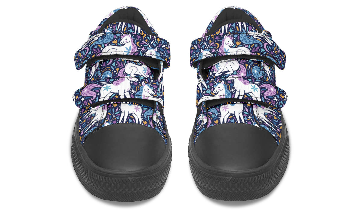 Kids Shoes Low Tops Unicorns