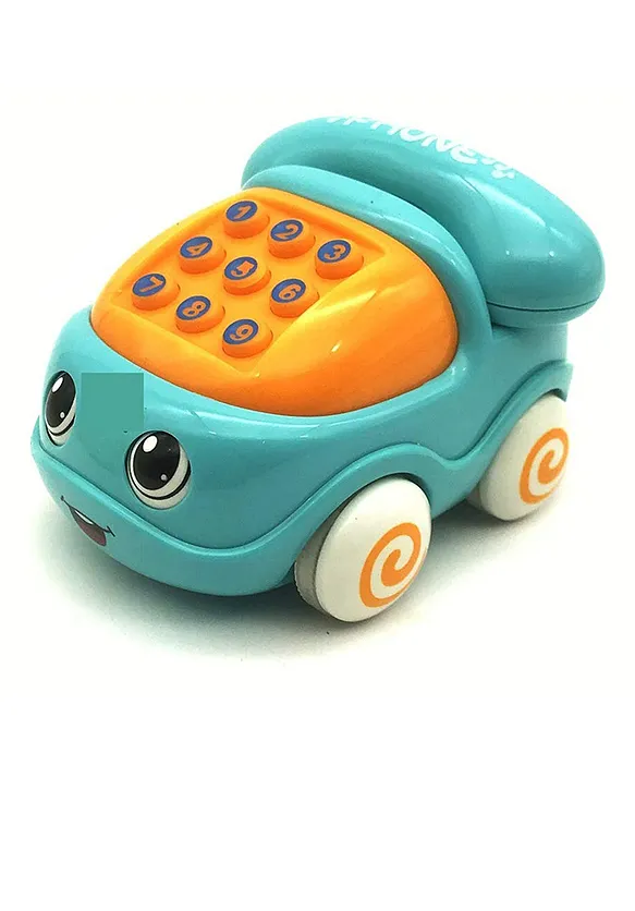 Friction Powered Musical Telephone Car Toy