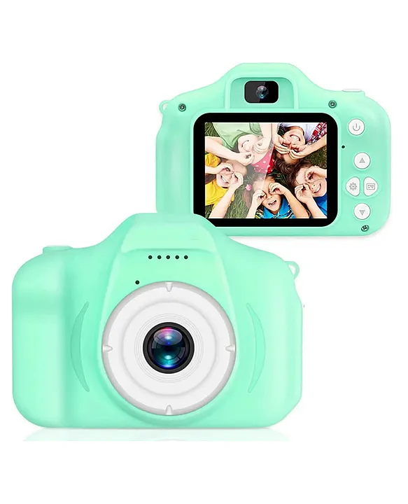 Digital Camera Toy for Kids Sea Green